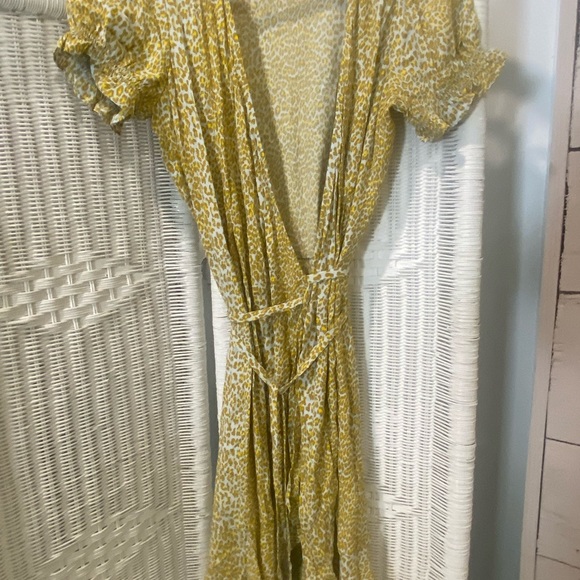 Diane Von Furstenberg Animal Print Wrap Dress - Picture 7 of 7